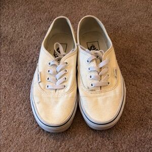 EUC White Vans Classics